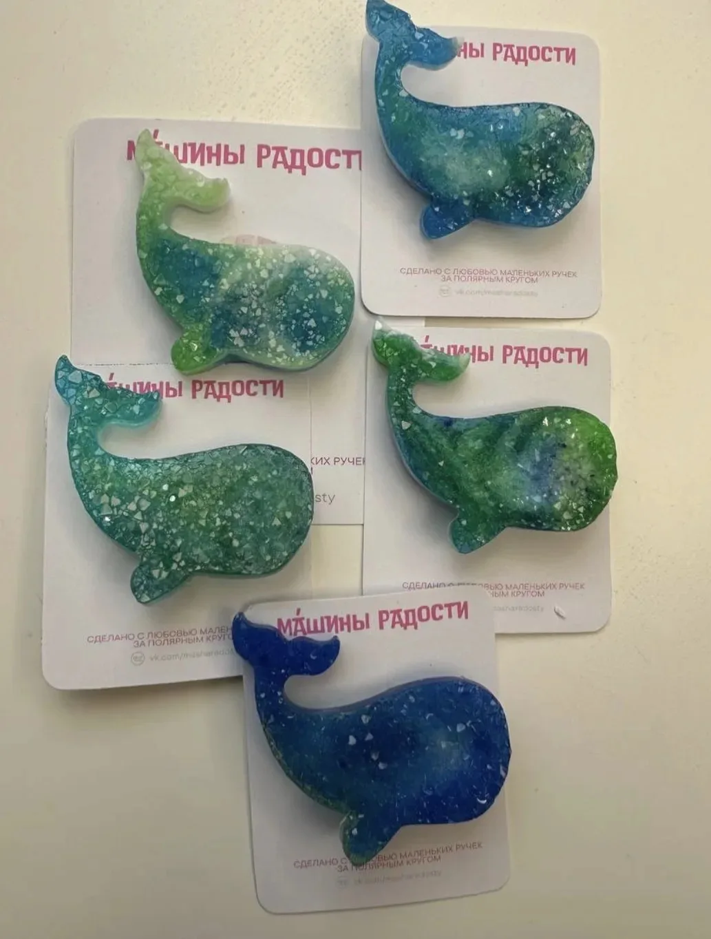 Брошь «Кит»